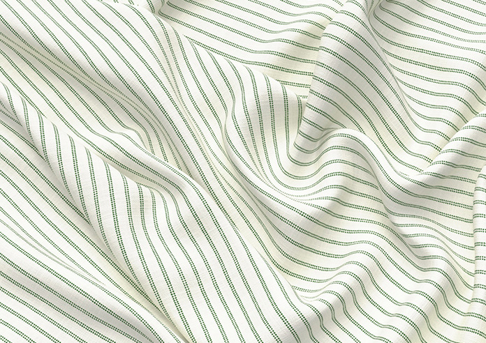 Laura Ashley Candy Stripe, Bottle Green - Twist&Fit Roman Blind - Image 4